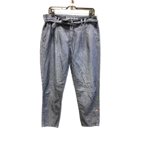 Blue Denim Pants Cropped Rhyth in blues, Size 10